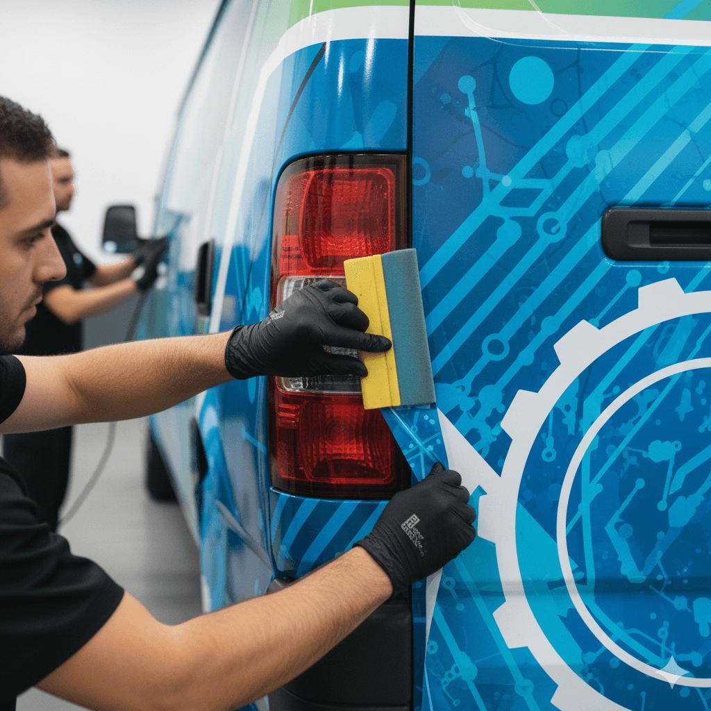 Fleet vehicle branding by Xsphere